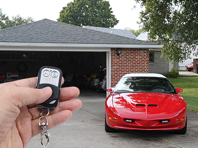 The effect of garage door distance.