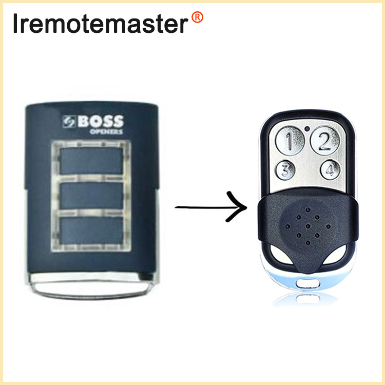 The button function of the garage door remote